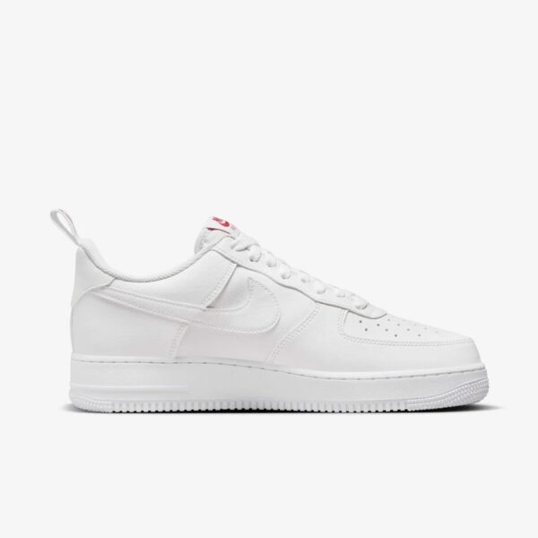 img_3391-2 Nike Air Force 1 Low '07 SE Blanc Rouge Mini Swoosh