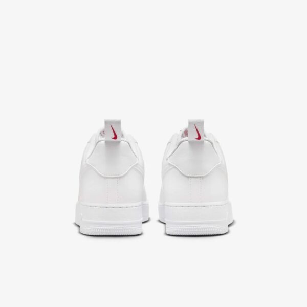 img_3394 Nike Air Force 1 Low '07 SE Blanc Rouge Mini Swoosh