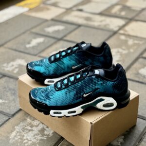 Nike Air Max Plus Dot Pattern Noir/Bleu