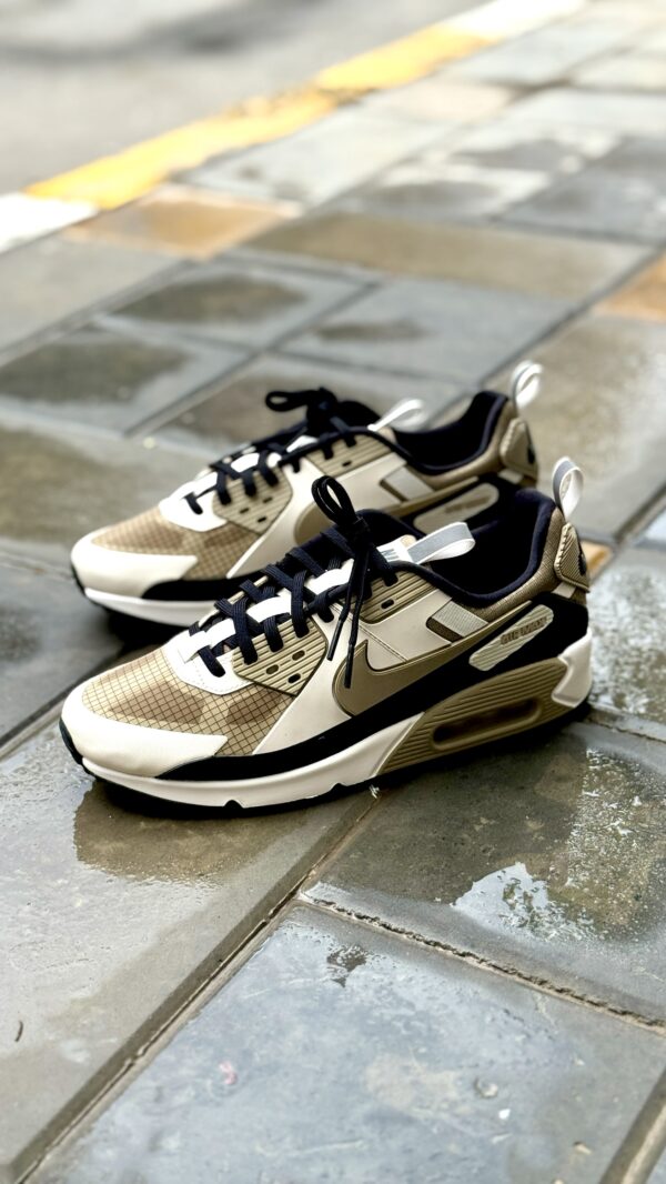 Nike Air Max 90 Drift Marron Bois Gris Doré