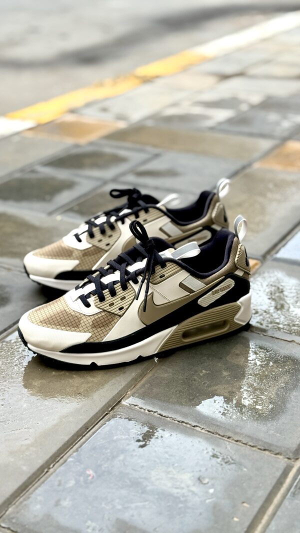 Nike Air Max 90 Drift Marron Bois Gris Doré