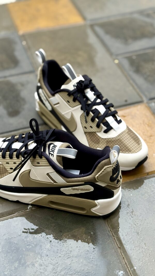 Nike Air Max 90 Drift Marron Bois Gris Doré
