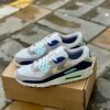 Nike Air Max 90(Pure Platinum/Glacier Blue/Court Blue/White)