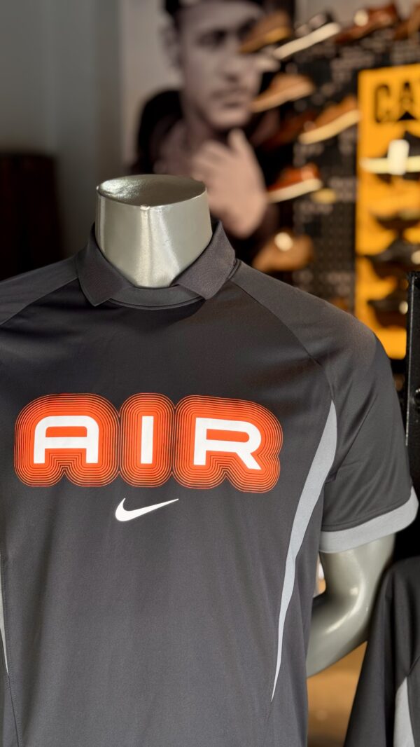 Nike Air T-Shirt Sleeve Jersey Grey Orange 🍊 (Loose-Fit)