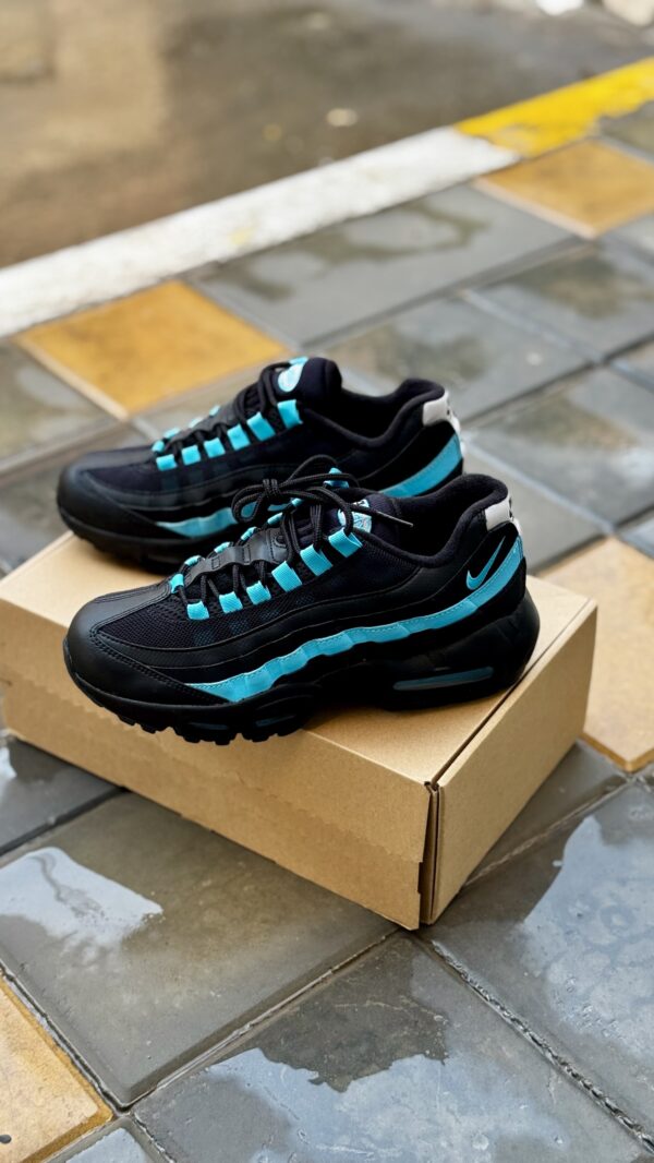 Nike Air Max 95 Recraft Noir Pearl Grey Baltic Bleu