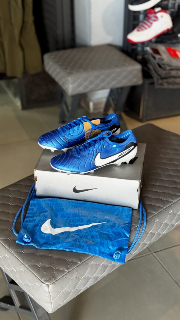 Nike Tiempo Legend 10 Elite FG Soar Blanc