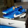 Nike Tiempo Legend 10 Elite FG Soar Blanc