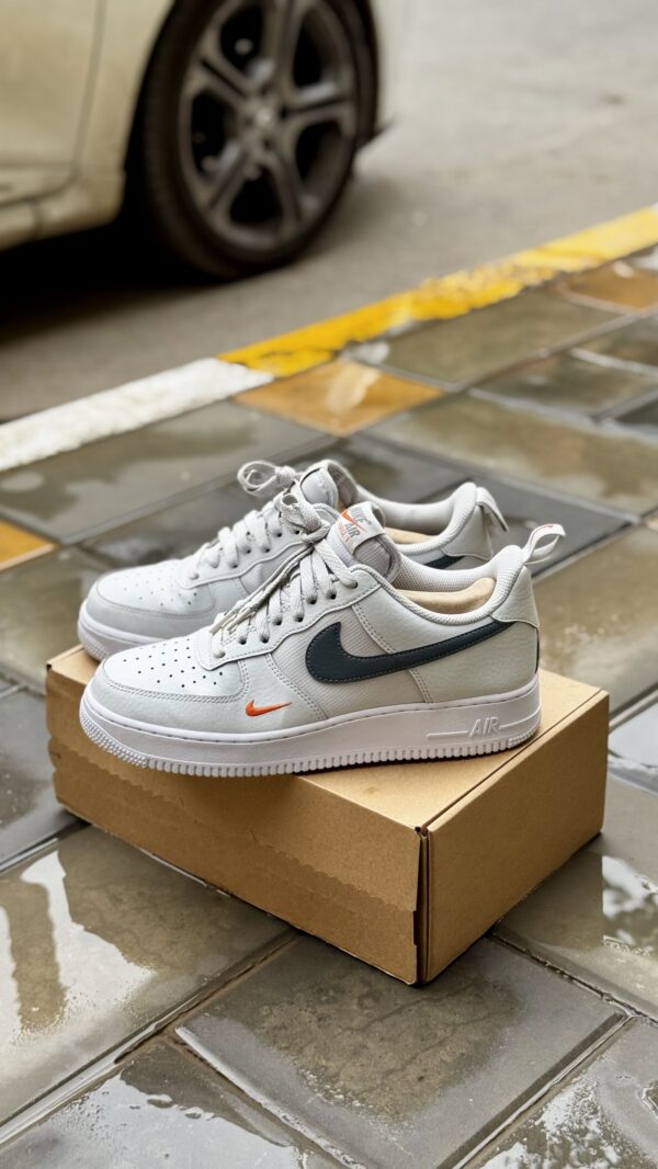 Nike Air Force 1 Low '07 Photon Dust Safety Orange