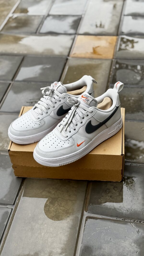 Nike Air Force 1 Low '07 Photon Dust Safety Orange