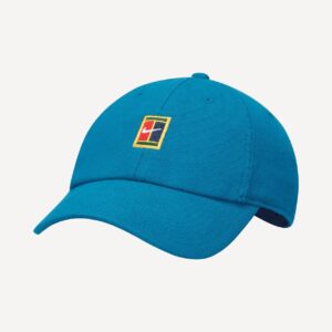 NIKE COURT HERITAGE 86 LOGO CAP (One Size)
Green Abyss/Binary Blue