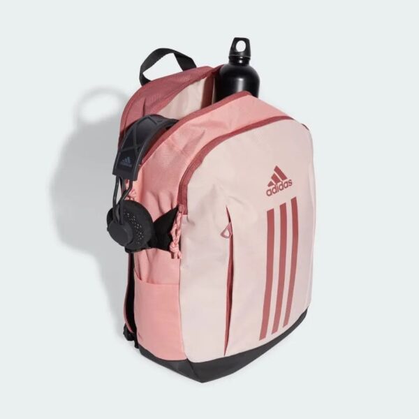 ADIDAS SAC À DOS POWER BACKPACK (26.4 L) Sandy Pink / Semi Pink Spark / Preloved Crimson / White