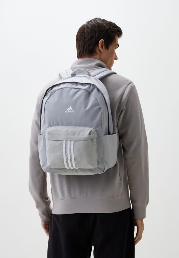 ADIDAS SAC À DOS CLASSIC BADGE OF SPORT 3-STRIPES (27.5 L) Grey Two / White