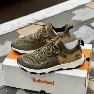 TIMBERLAND Winsor Trail Lace Up Olive Knit