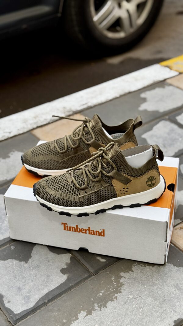 TIMBERLAND Winsor Trail Lace Up Olive Knit