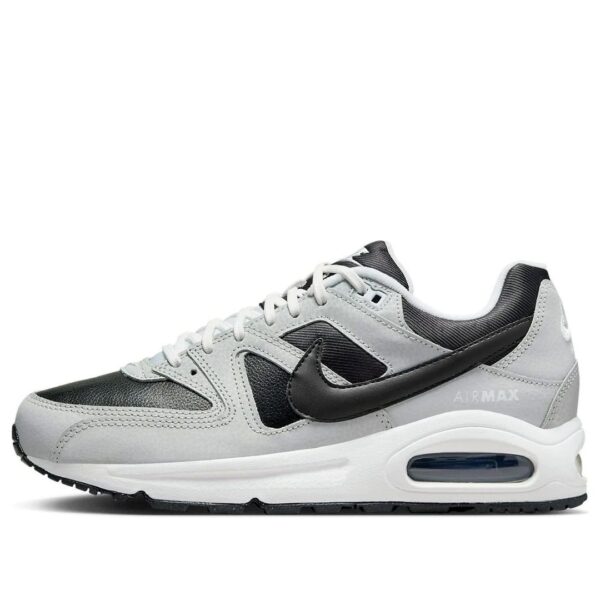 Nike Air Max Command PRM Noir Blanc Argenté Réfléchissant
