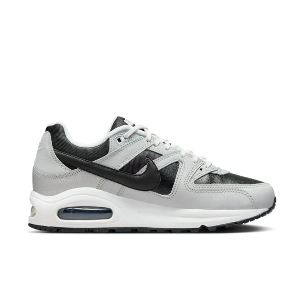 Nike Air Max Command PRM Noir Blanc Argenté Réfléchissant