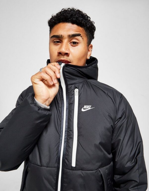 Nike Themra-Fit Legacy Hooded Jacket Vest Noire Corbeau
