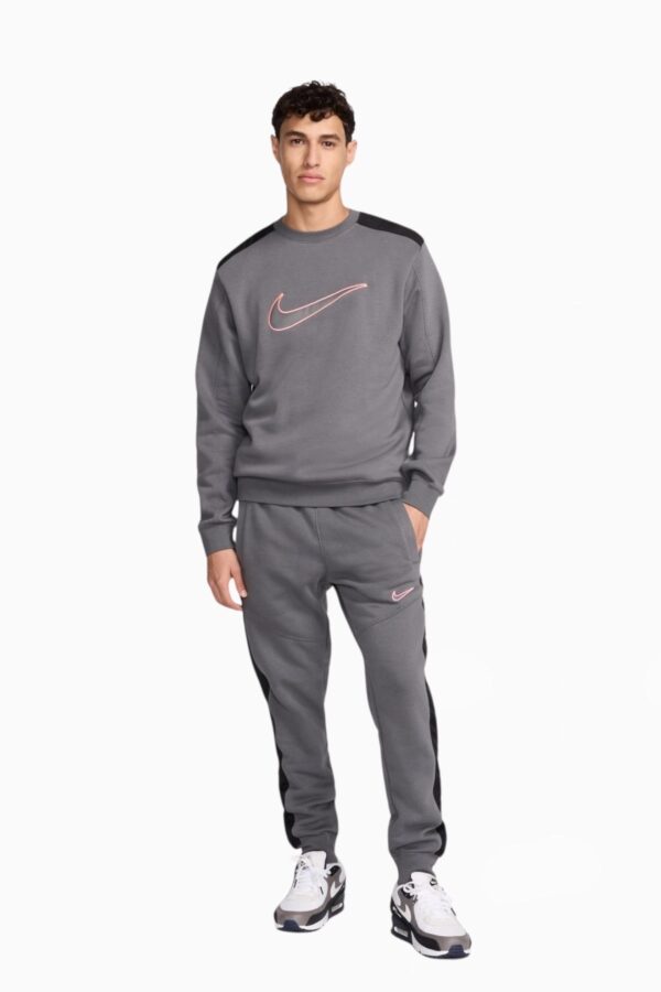Nike NSW SP FLEECE CREW Complet Gris Tasha Rose