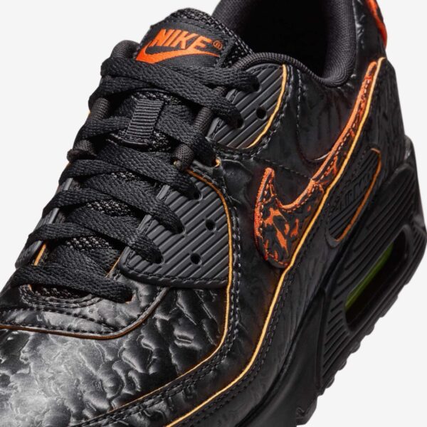 Air Max 90 Volcano Black and Magma Orange