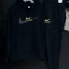 Nike Athletic Fleece Cargo Tracksuit in Black