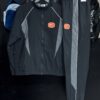 NIKE AIR Swoosh grey & orange Losse Fit