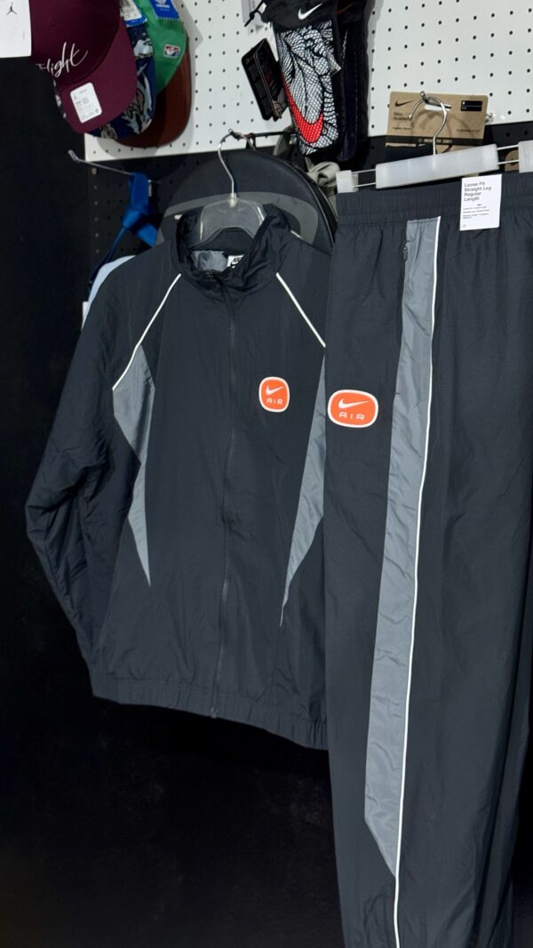 NIKE AIR Swoosh grey & orange Losse Fit