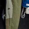 Nike Tech Fleece Joggers Clay Green/Light Smoke Grey/Black