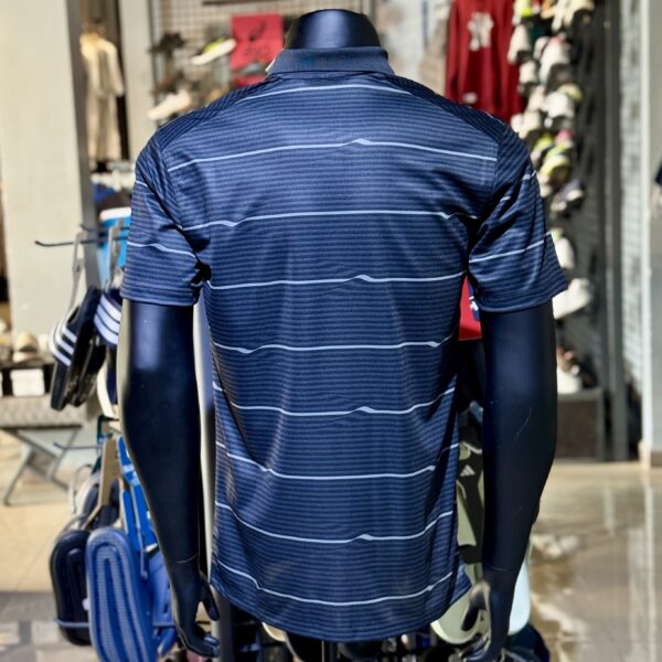 Nike Dri-Fit Victory Ripple Polo Shirt - Black/Dark Smoke Grey/White