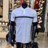 Nike Polo Nike Dri Fit Victory Color Block Polo White Lt Smoke Grey Black