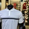 Nike Polo Nike Dri Fit Victory Color Block Polo White Lt Smoke Grey Black