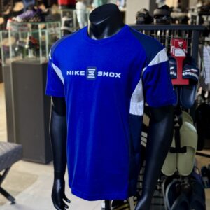 Nike Shox T-Shirt  Blue  Cotton