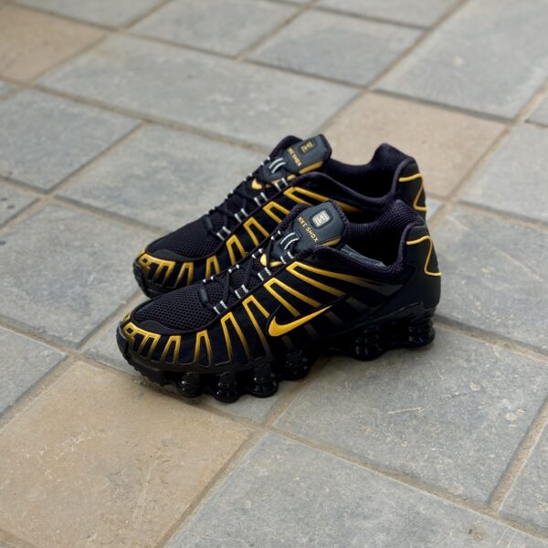Nike Shox TL Black University Gold