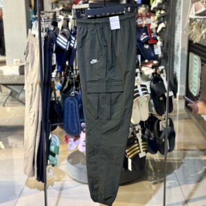 Nike Club Woven Cargo Trouser Green Olive