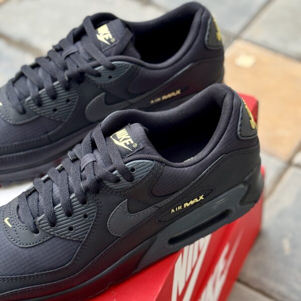 Nike Air Max 90 Black/Anthracite/Buff Gold