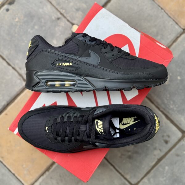 Nike Air Max 90 Black/Anthracite/Buff Gold