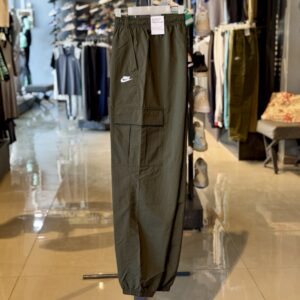 Nike Club Woven Cargo Trouser Green Olive