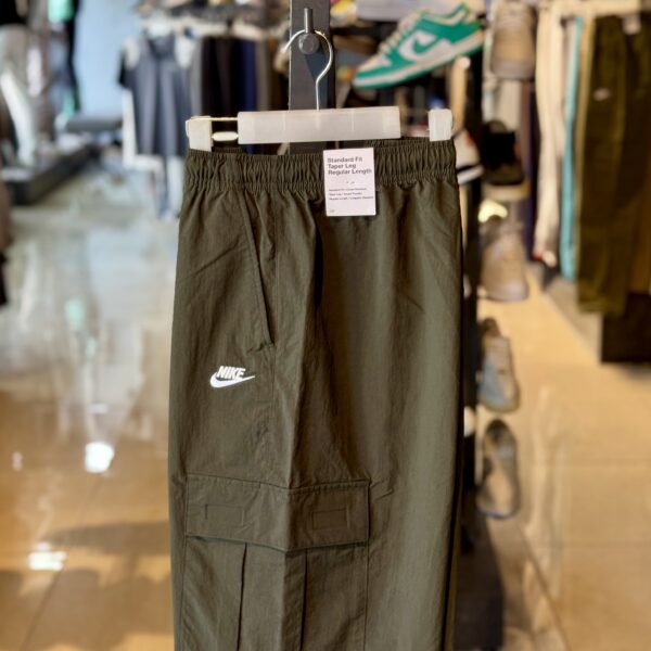 Nike Club Woven Cargo Trouser Green Olive