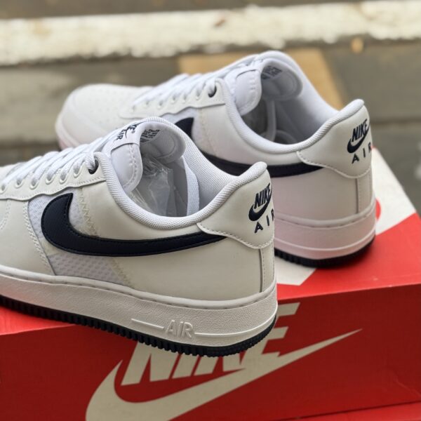 Nike Air Force 1 Low '07 LV8Mesh Tape White Midnight Navy