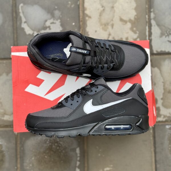 Nike Air Max 90 Black Reflective Silver