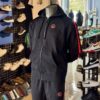 Nike Complet Vest Zip À Capuche Club Fleece Noir Rouge